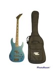 Vintage Kramer Spector Blue Electric Guitar W  Gig Bag Music Instrument Y2k Rare