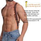      Mens Suspenders Heavy Duty Big   Tall Adjustable Elastic Clip Braces
