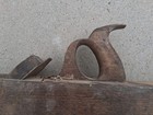 Vintage Antique 21 1 2  Warranted Woodworking Wood Plane On Large Block