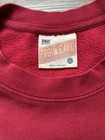 Vintage Y2k Hilton Head Island Mv Sport Pro-weave Heavyweight Red Crewneck Large