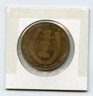 1 00 Token From The Horseshu Casino Jackpot Nevada  o  1965
