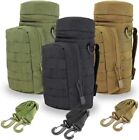 Military Water Bottle Pouch Holder Tactical Hiking Kettle Gear Molle Pack Bags