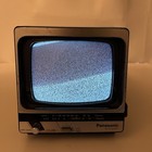 Vintage Panasonic Tr-5110t 4-way Portable Tv 1984 Power Tested 5 Inch Screen