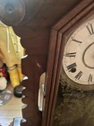 Vintage 1970s Ansonia Queen Reproduction Wall Clock-runs   Sounds Great 30in Hig