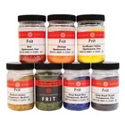Fusible Glass Frit Assortment - 6 Vibrant Colors  90 Coe For Glass Art   Craft