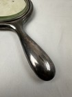 Antique Vintage Silver Plated Ornate Vanity Hand Held Mirror