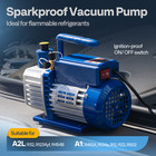 A2l 4 5cfm Hvac Ac Vacuum Pump 1 3hp W  Sparkless Motor R32 R1234yf R454b R410a
