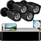 1080p Wired Security Camera System  1tb  4 Outdoor Cameras  Dvr Cctv