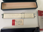 Vintage Keuffel   Esser K e N4080-3 Log Log Duplex Trig Slide Rule Case   Box