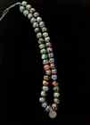 Real Bead  Multi-colored Old Trade Beads India Indian Collectors Jewelry Making