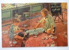 1920s Antique Armstrong Quaker Rug Jigsaw Puzzle brochure envelope Lancaster Pa 