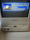 9 Inch Tv Vtg Daewoo Ddq-9h1sc Tv dvd Combo  no Remote  Tested Works 