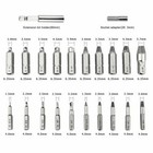 22 Pieces Damaged  broken Screw Extractor Set  Extractor Hss Bolt--usa