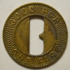 Bristol Traction Company  connecticut  Transit Token - Ct40a