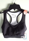 New Fila Sport Women s Xs High Impact Sport Bra White Or Black Running    284817