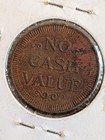 Vintage Patriotic Eagle Token Brass Coin - No Cash Value