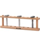 7 Slots Wood Razor Holder Storage For Safety Razors Shaving Fathers Day Dad Gift