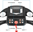 Folding Electric Treadmill For Home  Folding Jogging Running Machine Portable Tr