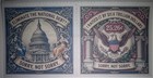 U s  National Debt Vintage Design  U s  Government Satire Artistamps Sheet Of 4