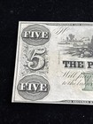 1860 s The Peninsular Bank Detroit  Michigan Five Dollar Obsolete Note