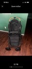 Bumbleride Single Stroller Black tan Sun Canopy Basket 5-point Harness