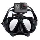 Pro Diving Mask W  Gopro Mount Snorkel Scuba Goggles Underwater Swim Camera