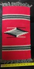 Hand-woven Chimayo Wool Rug Or Table Mat Native American