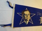 1940 Fdr  re-elect Roosevelt Pennant  Vg Original Campaign Pennant Nice1