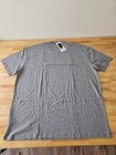 True Classic Men s Crew Neck Short Sleeve Tee Shirt T-shirt Grey Xxxl   3xl