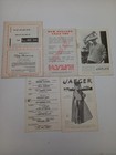 Vintage Theatre Programmes B  Collectable Job Lot X 5