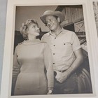 Hollywood Press Photo Lot Of 6 Vintage B w Movie Stills 1940s-1970s Original