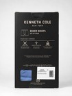 Kenneth Cole   New York Flex Microfiber Stretch Boxer Briefs 4 Pack Blue L