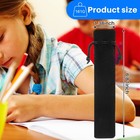 50 Pcs Black Velvet Pen Pouch Sleeve Holder Single Pen Bag Case Pencil Bag R5s7