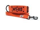 M1-k9 Big Military Dog Collar  Large Breed  2 25  Wide  Safety Orange