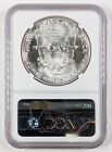 1990 American Silver Eagle  1 Ngc Ms69