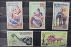 Laos Stamps Lot  2 - Beautiful Collection Of The Earliest Stamps - Used Mint- Vf