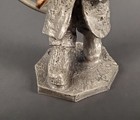 Vintage Hudson Pewter The Littles    the Fireman    By Walli Ortman Usa