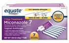 Equate Miconazole 7-day Vaginal Cream With Disposable Applicators  1 59 Oz  Y   