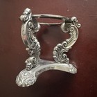Vintage Godinger Silver Art Co  Three Footed Floating Orb Candle Holder Stand