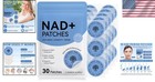 Nad  Anti-aging Patches With Nmn   Resveratrol - 30 Patches For Lasting Youth