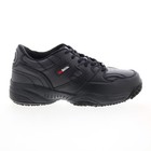 Skidbuster Oxford Slip Resistant S5055 Womens Black Wide Work   Safety Shoes