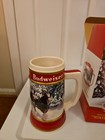 Budweiser 2019 - 40th Anniversary  winter Passage  Clydesdale Holiday Stein 