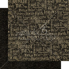 Graphic45 Midnight Tales Patterns   Solids 12x12 Paper Pack Scrapbooking
