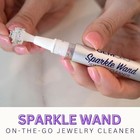 Gemoro Sparkle Wand   Jewerly Cleaner Pen For On-the-go   Travel Size Portable
