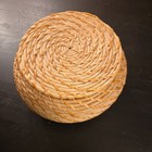 Brand New - Vintage Wicker Rattan Straw - Lidded Basket Boho Decor