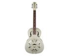 Open Box Gretsch G9201 Honey Dipper Round-neck Brass Body Resonator Guitar