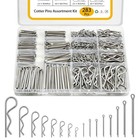 283 Pcs Cotter Pin Assortment Kit - 304 Stainless Steel  16 Sizes For Automotive
