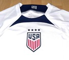 Authentic Men s Nike Uswnt Usa Home Soccer Jersey Dn0706-102 White Sz L