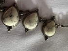 Vintage Native American Sterling Silver With White Howlite Stones  Necklace