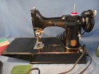 Rare Singer 221 Blackside Wwii Era Featherweight Sewing Machine  Case 1941